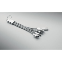 Llavero cable de carga 3 en 1