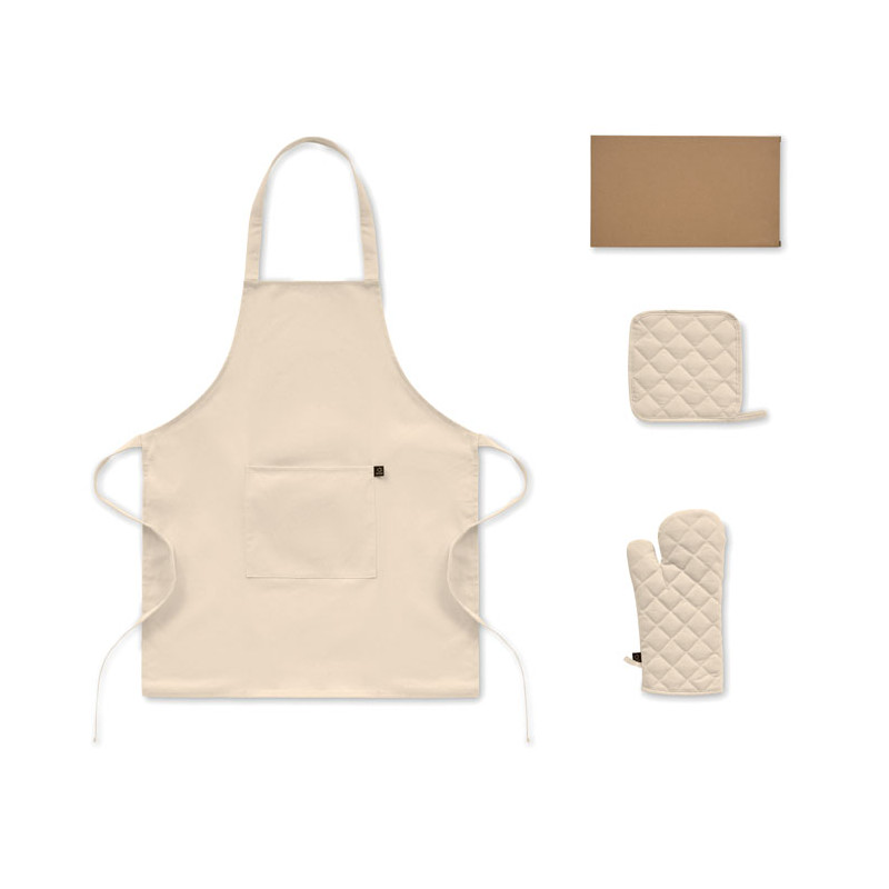 Set cocina algodón reciclado