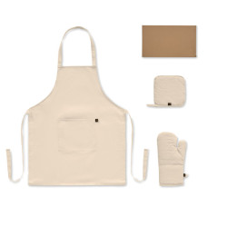 Set cocina algodón reciclado