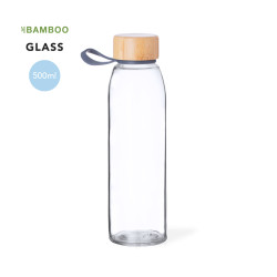Bidón Cristal/ Bambú 500 ml