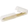 Estuche transparente