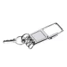Llavero múltipe 4 aros, con estuche de aluminio mate