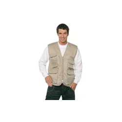 Chaleco Safari Multi-bolsillos 