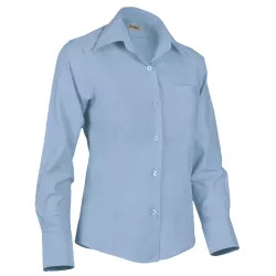 Camisa Mujer Ceremony Azul Celeste Oxford