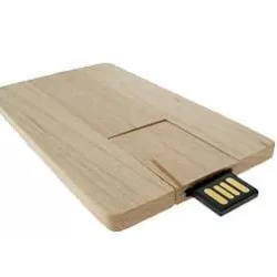 Memoria usb en madera 