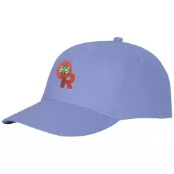 Gorra de Algodón de 5 Paneles