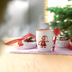 Taza con cuchara 250ml