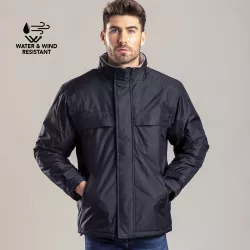 Parka adulto Exterior: Pongee Ripstop. Interior: Poliéster/ Polar Fleece