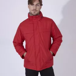 Parka adulto Exterior: Pongee Ripstop. Interior: Poliéster/ Polar Fleece