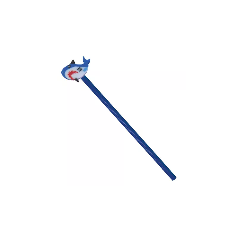 Lápiz con Goma Tiburón