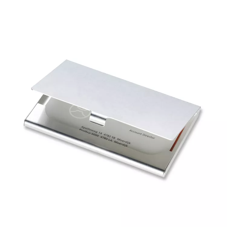Tarjetero de aluminio          