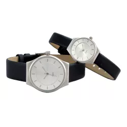 Reloj pulsera correa piel señora