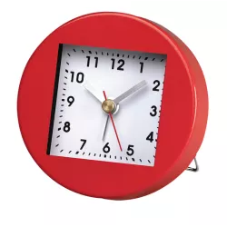 Reloj despertador analógico redondo