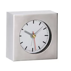 Reloj despertador analógico metal
