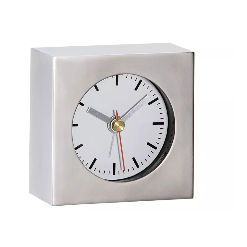 Reloj despertador analógico metal