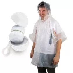 Poncho lluvia plegable