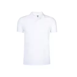 Polo Adulto Blanco "keya" 100% Algodón Ring Spun, Pique 180 g/ m2