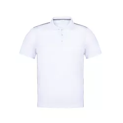 Polo hombre 100% Poliéster, Pique 180 g/ m2