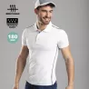 Polo hombre 100% Poliéster, Pique 180 g/ m2