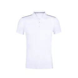 Polo hombre 100% Poliéster, Pique 180 g/ m2