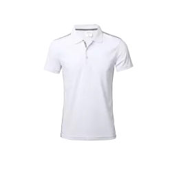 Polo hombre 100% Poliéster, Pique 180 g/ m2
