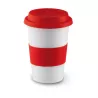 Taza cerámica tapa de silicona 