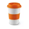 Taza cerámica tapa de silicona 