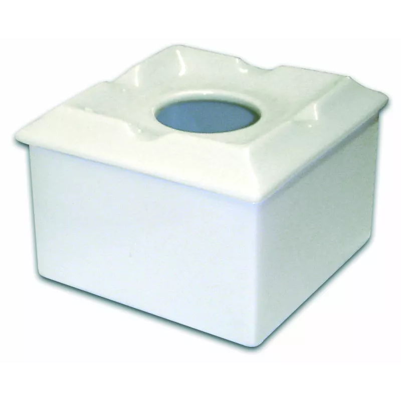 Cenicero porcelana cuadrado 