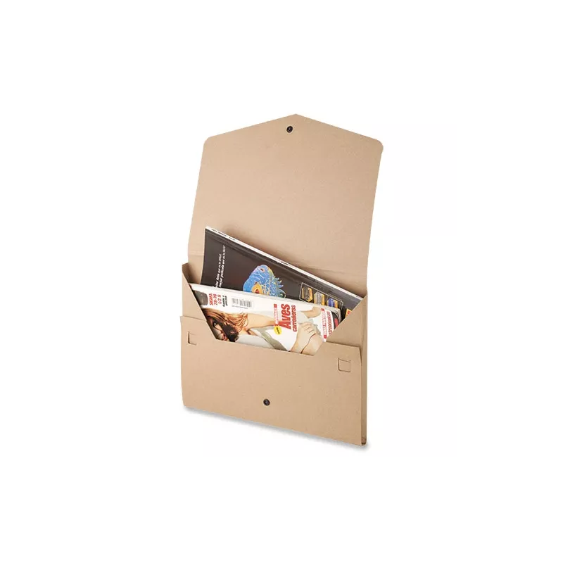 Carpeta Reciclada con Botón