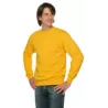 Sudadera Manga Montada Fruit of the Loom Blanco