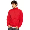Sudadera con Cremallera Corta Blanco