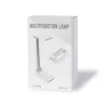 Lámpara Multifunción Aluminio/ ABS. 28 Ledes. Plegable. Altura Regulable