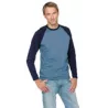 Camiseta Baseball Manga Larga Fruit of the Loom Color
