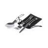 Set Menaje Camping Acero Inox/ Aluminio