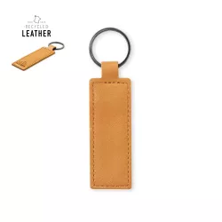 Llavero Cuero Reciclado