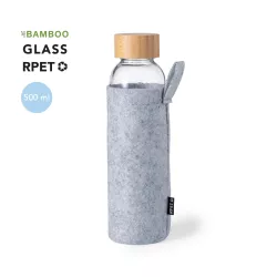 Bidón Cristal/ Bambú  500 ml 