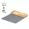 Alfombrilla Multifunción Poliéster 300D RPET/ Antelina/ Bambú