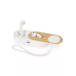 Auriculares Altavoz Caña de Trigo/ ABS/ Bambú