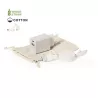 Set Cargadores Caña de Trigo/ ABS. Cargador USB Carga Rápida, 1 Salida USB y 1 Salida Tipo C