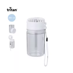 Bidón Ventilador Tritan 350 ml 1.200 mAh