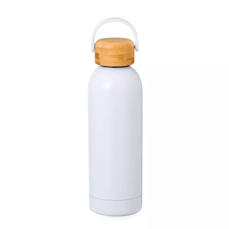 Bidón Térmico Sublimación Acero Inox/ Bambú 500 ml