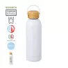 Bidón Térmico Sublimación Acero Inox/ Bambú 500 ml