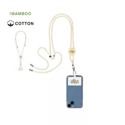 Lanyard Soporte Algodón/ Bambú