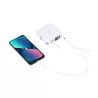 Adaptador Viaje Multifunción Cargador Inalámbrico 15W. Magnético. Power Bank 10000 mAh