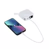 Adaptador Viaje Multifunción Cargador Inalámbrico 15W. Magnético. Power Bank 10000 mAh