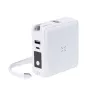 Adaptador Viaje Multifunción Cargador Inalámbrico 15W. Magnético. Power Bank 10000 mAh