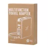Adaptador Viaje Multifunción Cargador Inalámbrico 15W. Magnético. Power Bank 10000 mAh