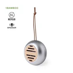 Altavoz Aluminio Reciclado/ Bambú