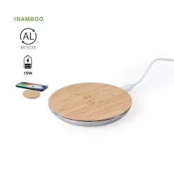 Cargador Aluminio Reciclado/ Bambú