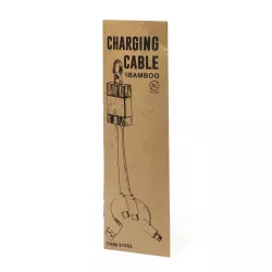 Cable Cargador Aluminio Reciclado/ Bambú
